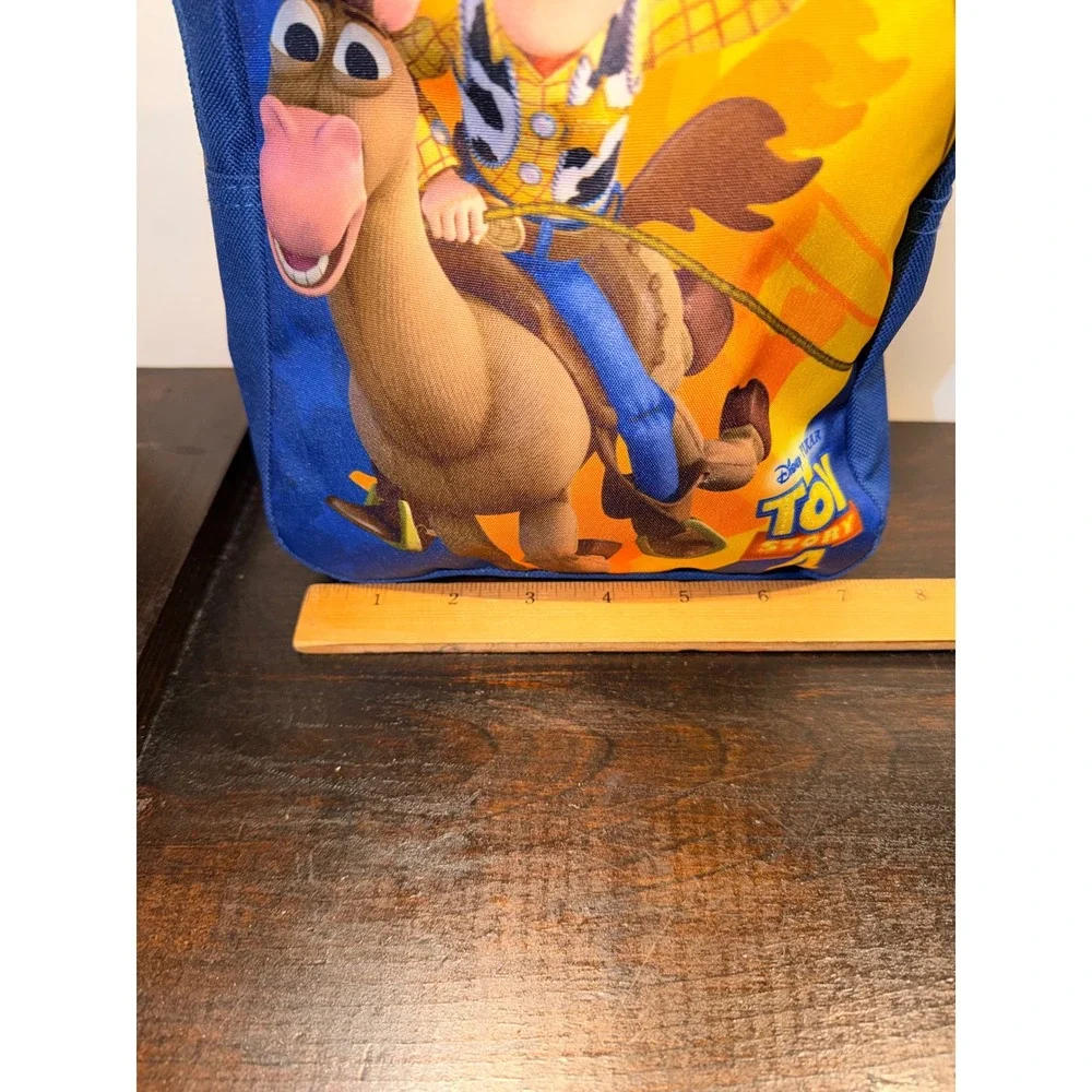Disney Pixar Toy Story Woody Bullseye Mini Backpack Blue Yellow‎ Kids Bag